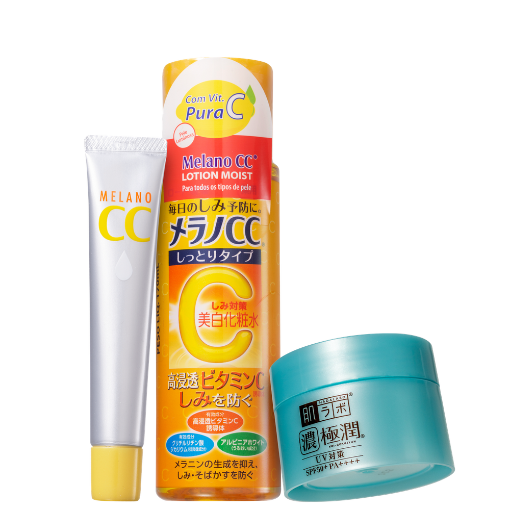 Kit Hada Labo Melano CC FPS 50 (3 Produtos)