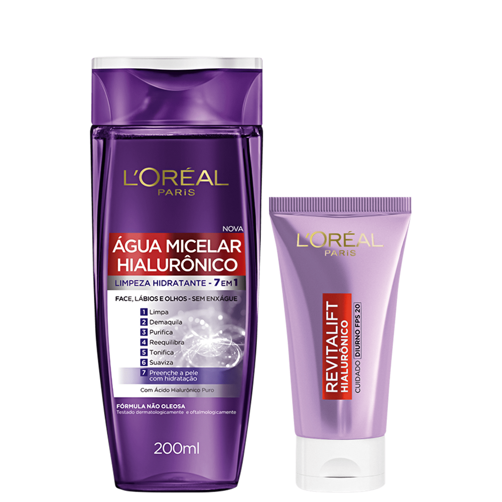 Kit L`Oréal Paris Hialurônico (2 produtos)