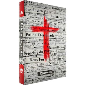 Bíblia Jesus copy Cruz  nvi capa Dura