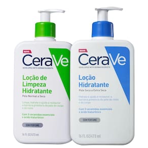 Kit CeraVe Dos Pés à Cabeça (2 Produtos)
