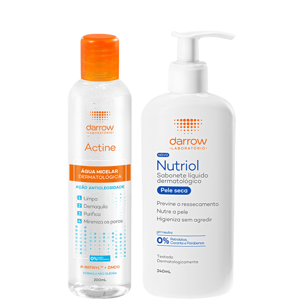 Kit Darrow Actine Nutriol (2 Produtos)