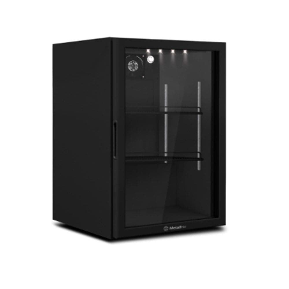 Refrigerador Metalfrio 106 Litros Counter Top para Bebidas All Black VB11RL – 220 Volts