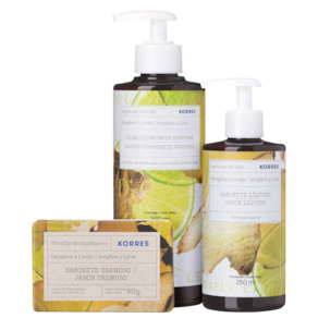 Kit Korres Banho de Cuidados (3 produtos)