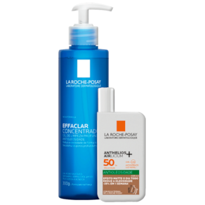 Kit La Roche-Posay Anthelios Airlicium Cor 4.0 & Effaclar Concentrado (2 Produtos)