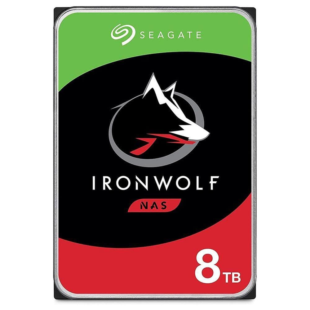 HD Seagate ST8000VN004 Ironwolf 8TB SATA III 3.5´´