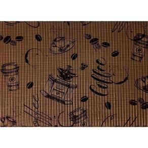 Tapete Antiderrapante Trop Café Expresso 43cm x 65cm KAPAZI