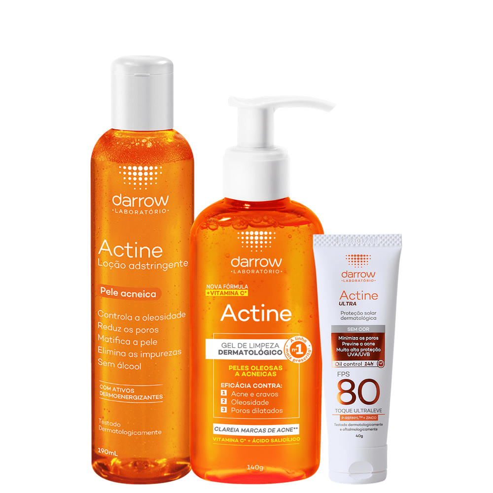 Kit Darrow Actine Ultra (3 Produtos)