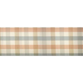 Tapete Antiderrapante Tropical Xadrez Color 43cmx1,30m