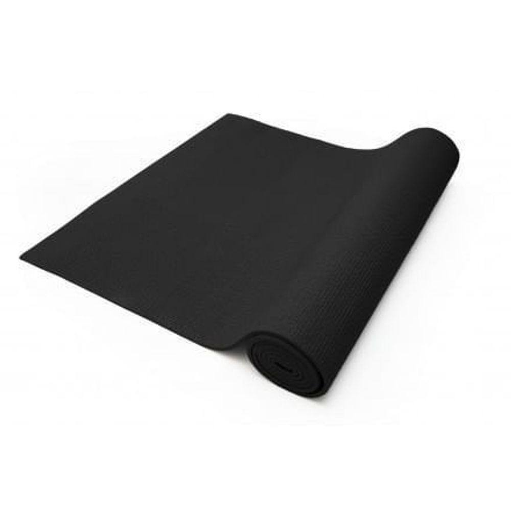 Tapete Para Yoga 4,5mm Preto 60cm x 10m