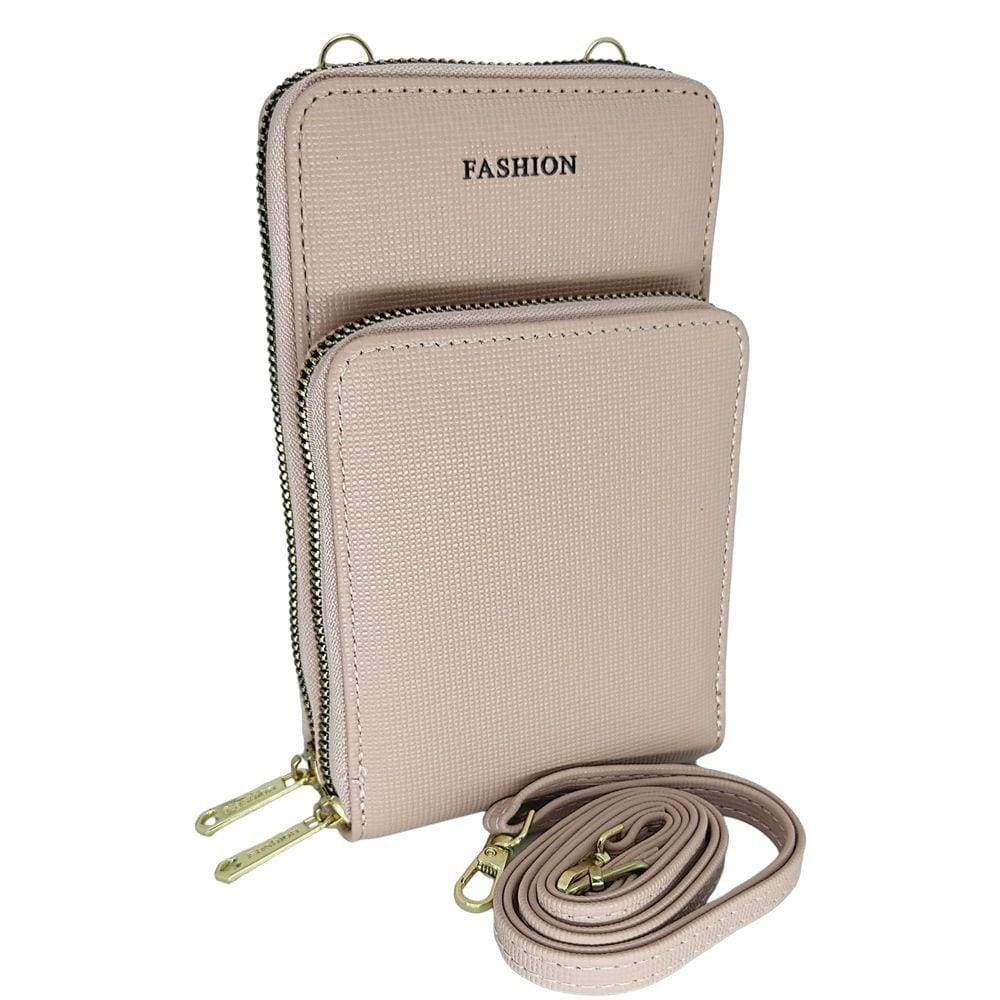 Bolsa feminina carteira porta celular bolsinha transversal 