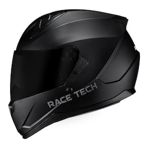 Capacete Race Tech Sector Monocolor Preto Fosco
