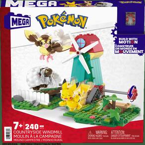 Brinquedo Mega Construx Pokemon + Pokebola - Mattel FPM00