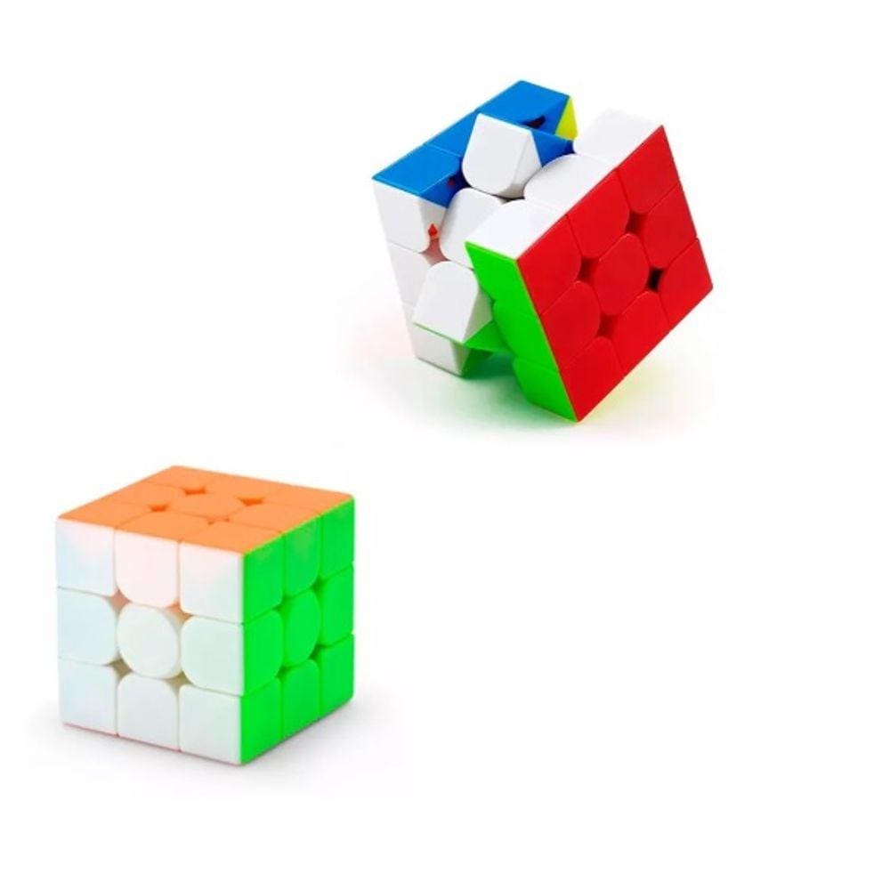 Cubo Mágico Barato Giro Rápido Profissional Magic Cube 3X3 - Moyu