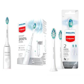 Kit Escova SonicPro 30 + Refil SonicPro Limpeza Profunda com 2 unidades