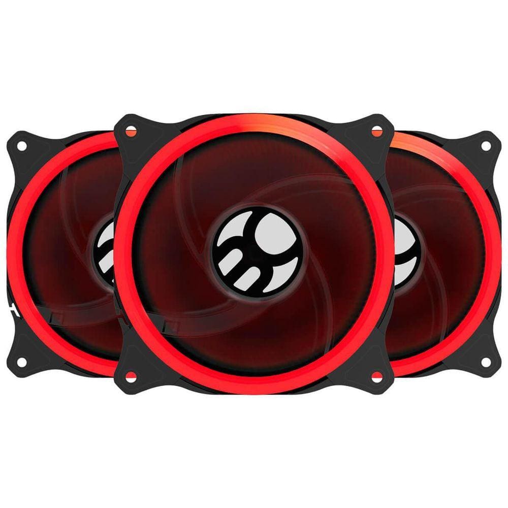 Fan Led Vermelha Bfr-24 120Mm
