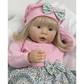 BONECA BEBE REBORN com enxoval