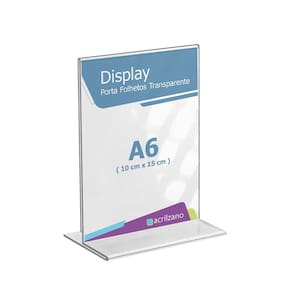 Display Expositor Qr Code Plaquinha Pix T 10X15