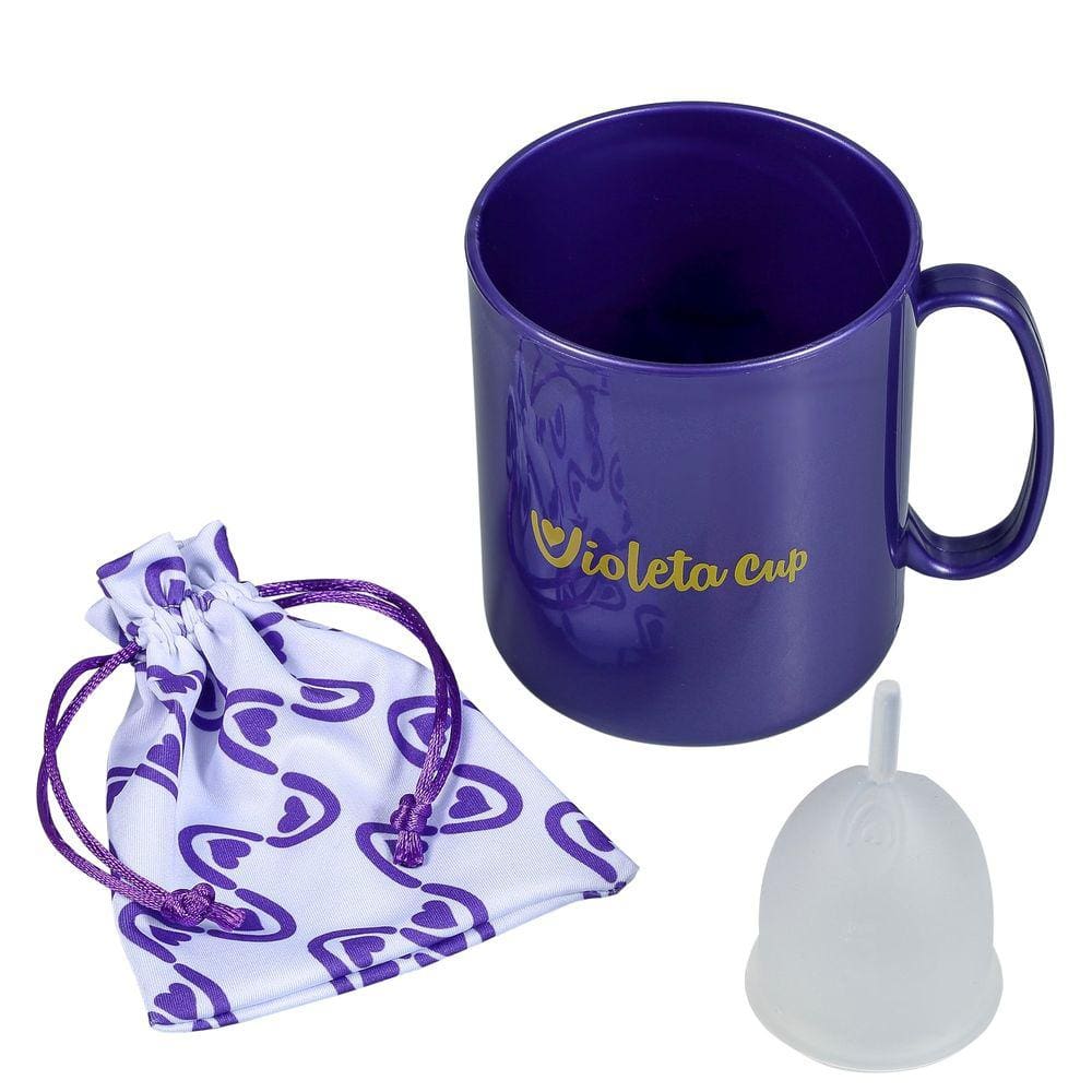 Kit Violeta Cup Tipo A Transparente (2 Produtos)