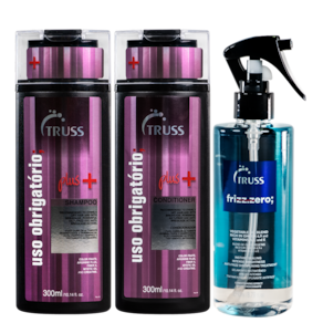 Kit Truss Frizz Zero Obrigatório Plus+ (3 Produtos)