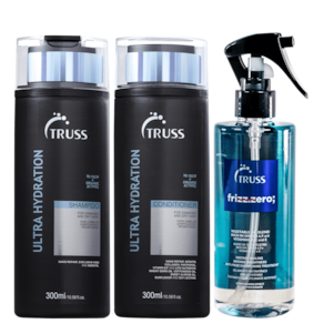 Kit Truss Frizz Zero Ultra Hydration (3 Produtos)