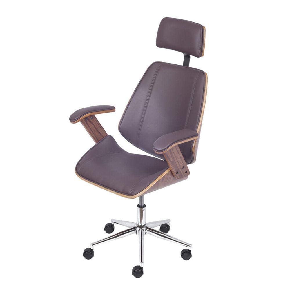 Cadeira Presidente Bergen Alta - Café