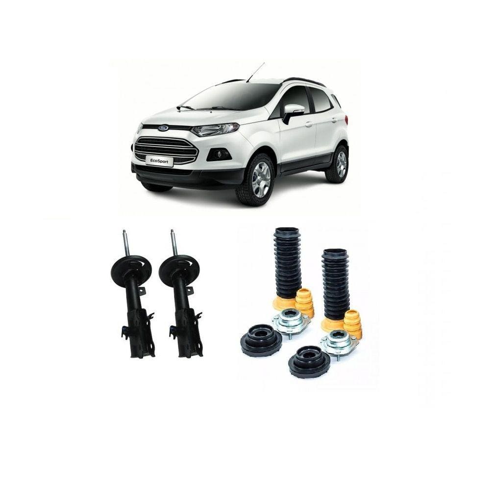 Amortecedor + Kit Batente Dianteiro EcoSport 2012 Até 2017 1,6 2,0 AT MT - O Par