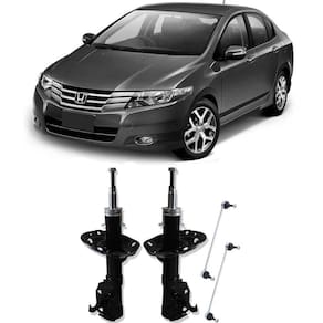 Amortecedor + Bieleta Honda City Dianteiro 2009 Até 2014 O Par