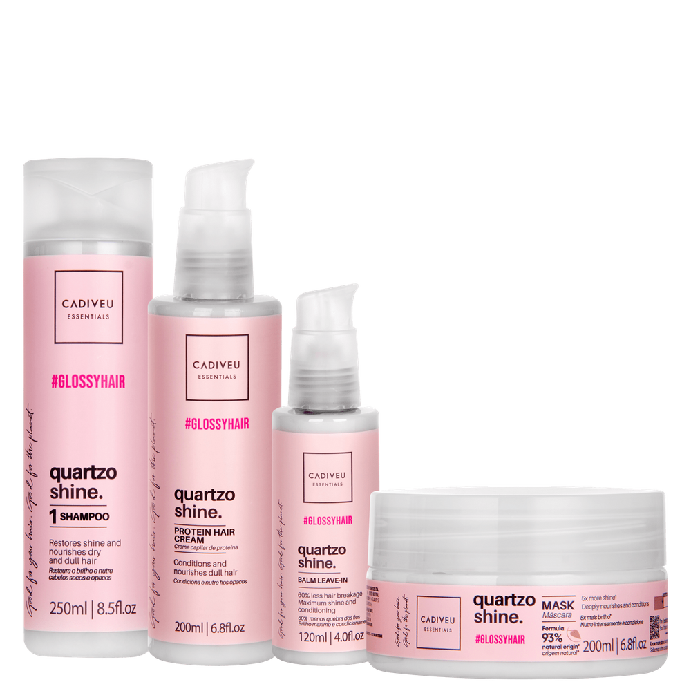 Kit Cadiveu Quartzo Shine by Boca Rosa Hair Tratamento