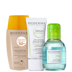 Kit Bioderma Facial Trio (3 Produtos)