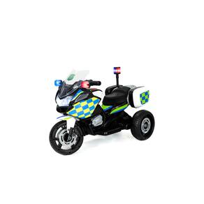 Mini Moto Elétrica Infantil Motorizado 12V Brinquedo Criança Polícia Touring