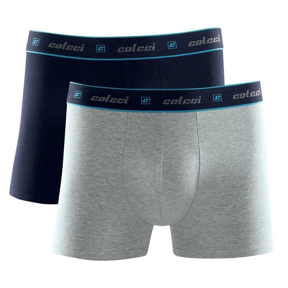 Kit 2 Cueca Boxer Colcci Masculina Cotton Cós Elástico