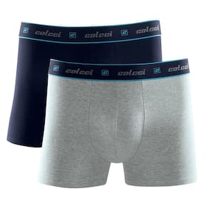 Kit 2 Cueca Boxer Colcci Masculina Cotton Cós Elástico