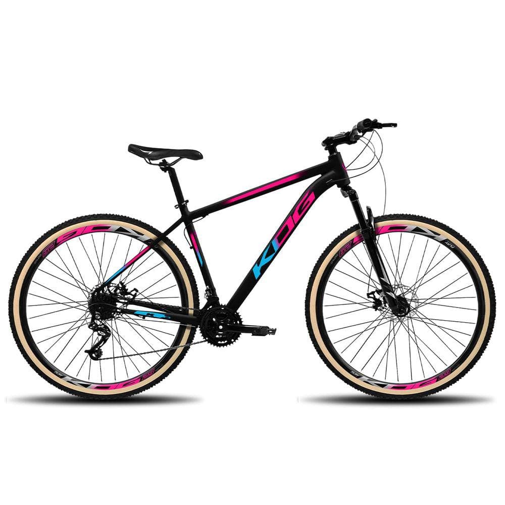 Bicicleta Aro 29 KOG 21V Freio a Disco Cambio Indexado