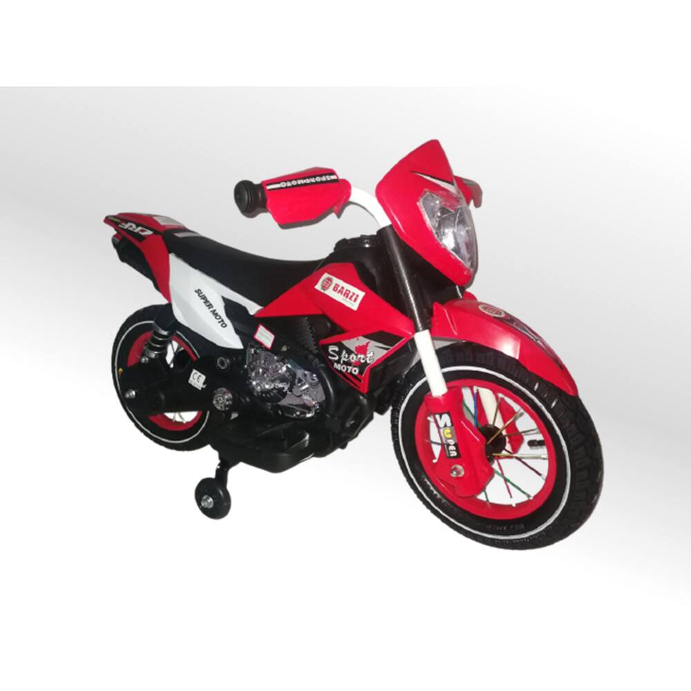 Moto Eletrica Infantil Moto Cross Homeplay - Vermelho