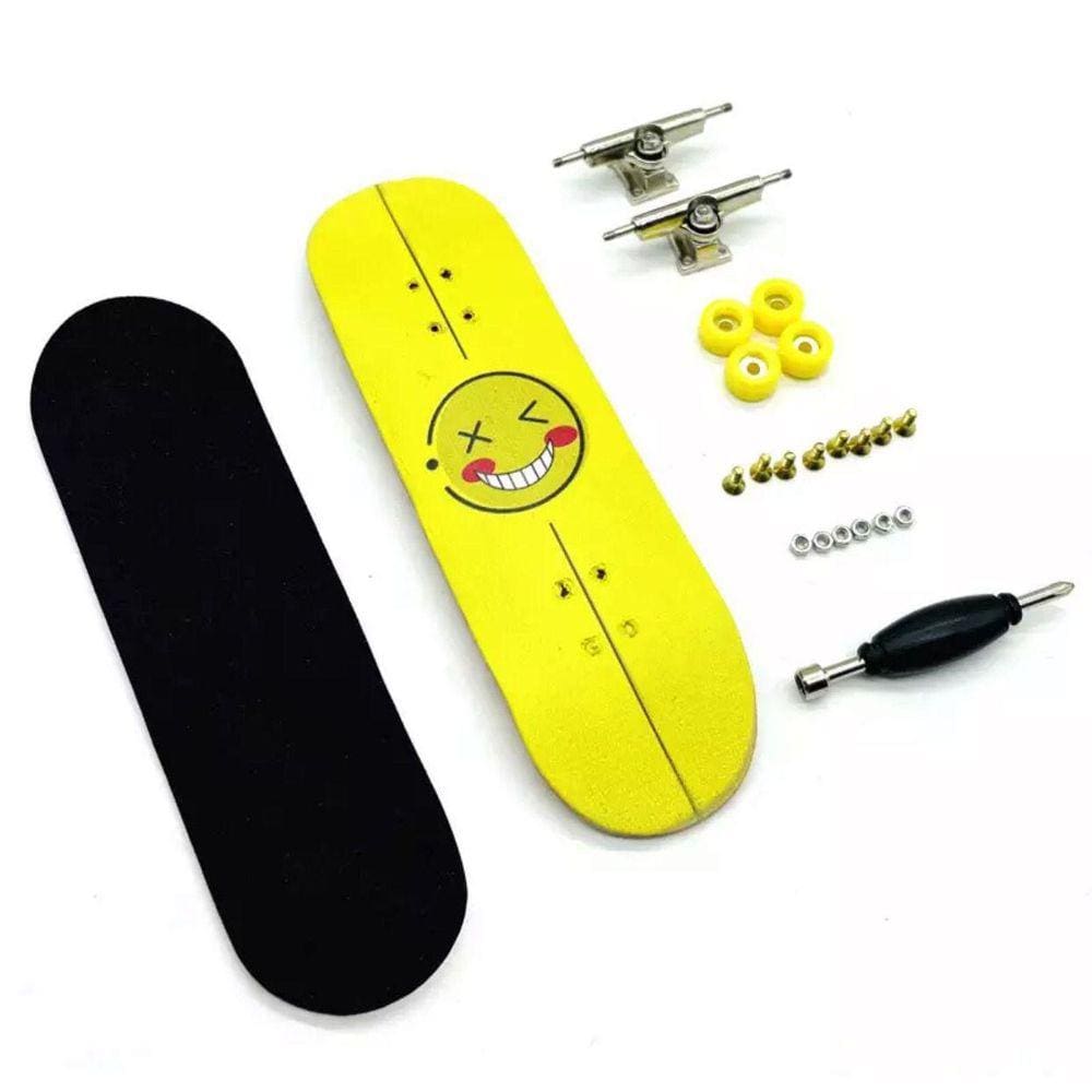 Skate Dedo Profissional De Madeira Com Rolamento Fingerboard - Escorrega o  Preço