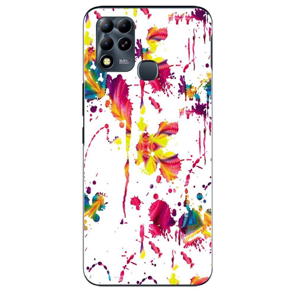 Capa Adesivo Skin205 Verso Para Infinix Hot 11 G37 2022