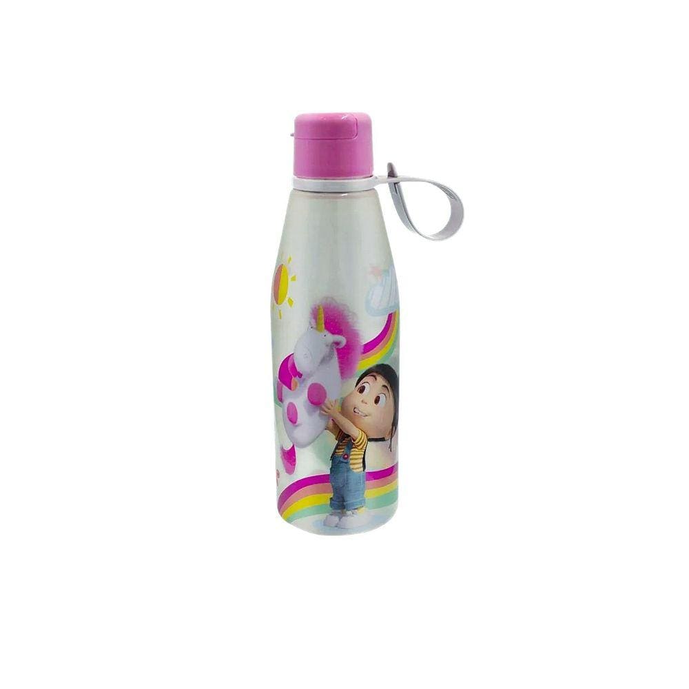 Garrafa Água Infantil Escola Plástico 530Ml Agnes