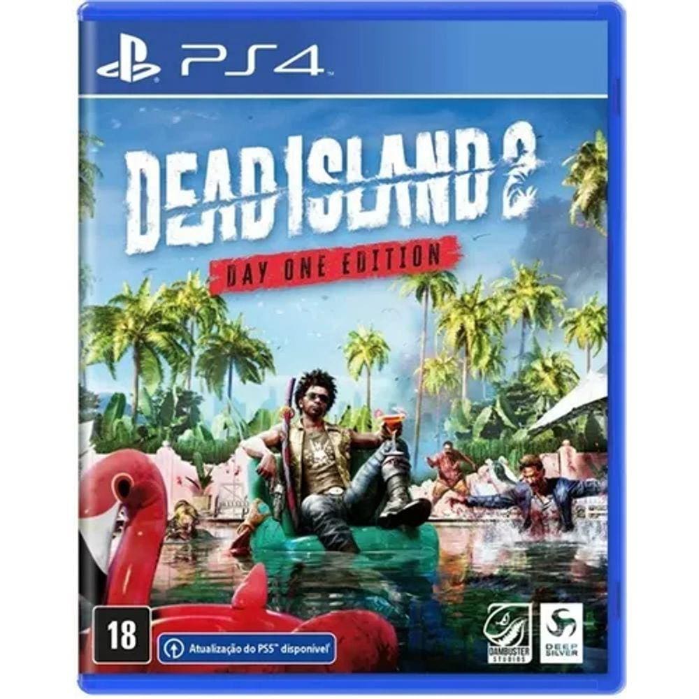 Jogo Dead Island 2 Day One Edition- PS4 Mídia Física
