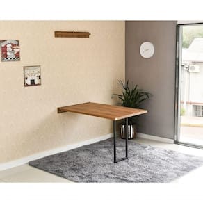 Mesa Dobrável Retrátil De Parede 120x75 Noronha