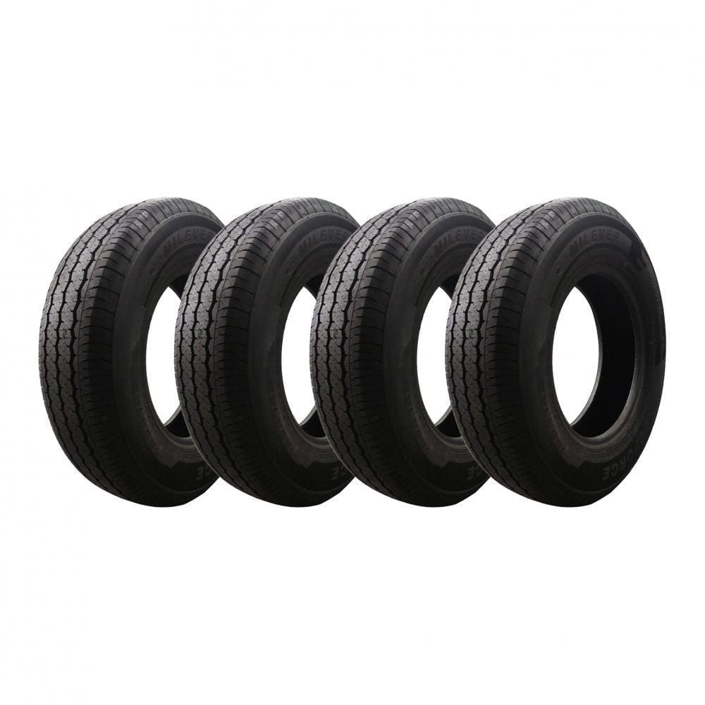Kit 4 Pneus Milever Aro 14C 185R14C ML150 8 Lonas 102/100R
