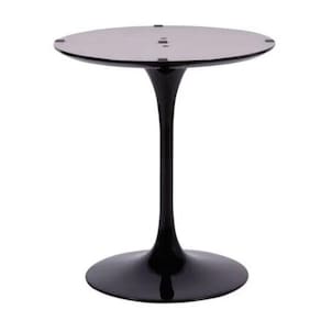 Base De Mesa De Jantar 130Cm Até 160Cm Preto Branco