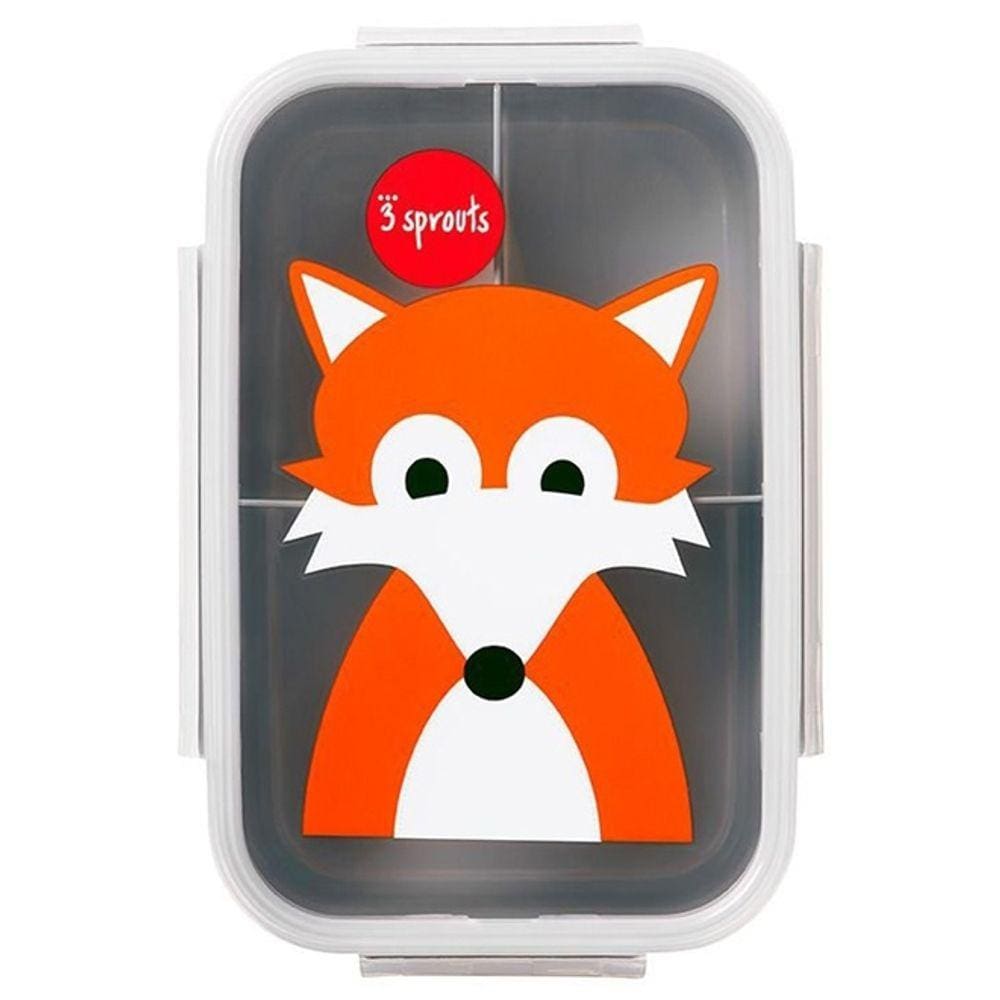 Kit Lanche Bento Box Raposa - 3 Sprouts