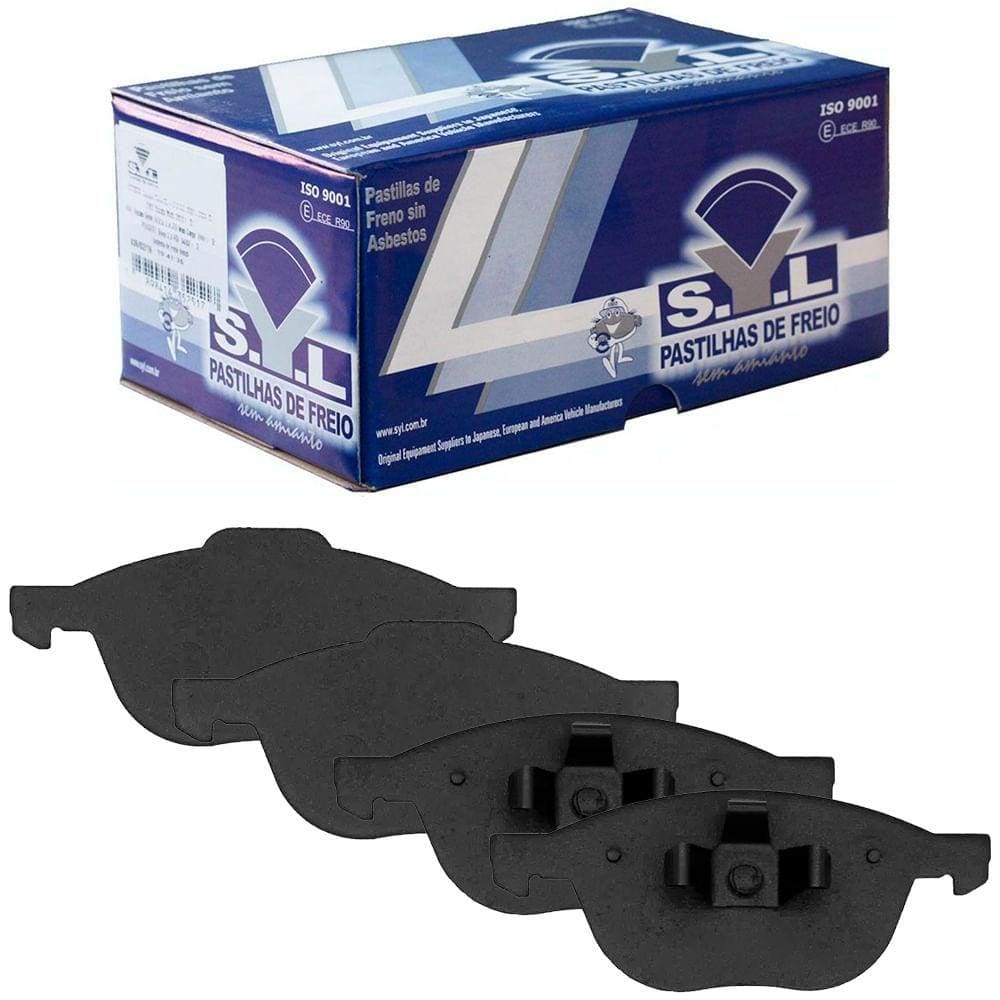 Kit Pastilha Freio Ford Ecosport Focus Teves Dianteira SYL