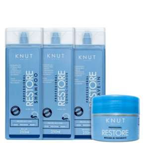 Kit Knut Restore Leave-in (3 Produtos)