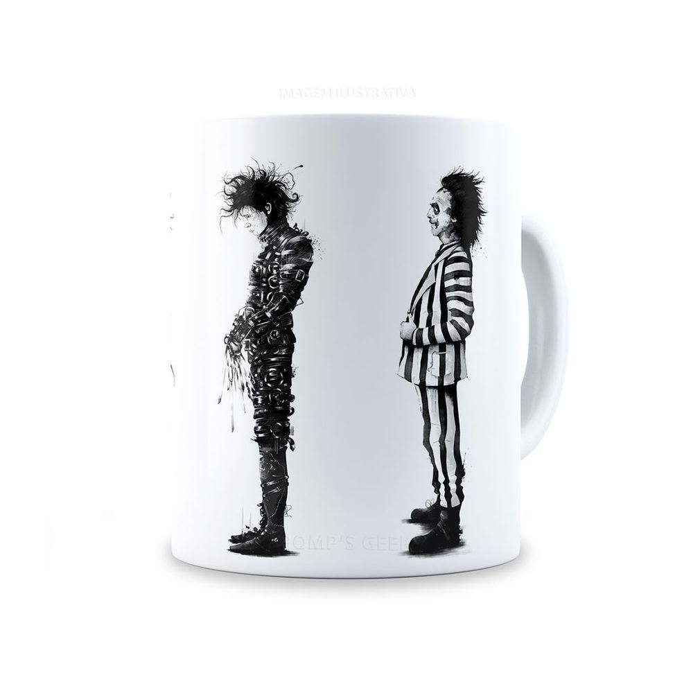 Caneca Personalizada 325 Ml Tim Burton