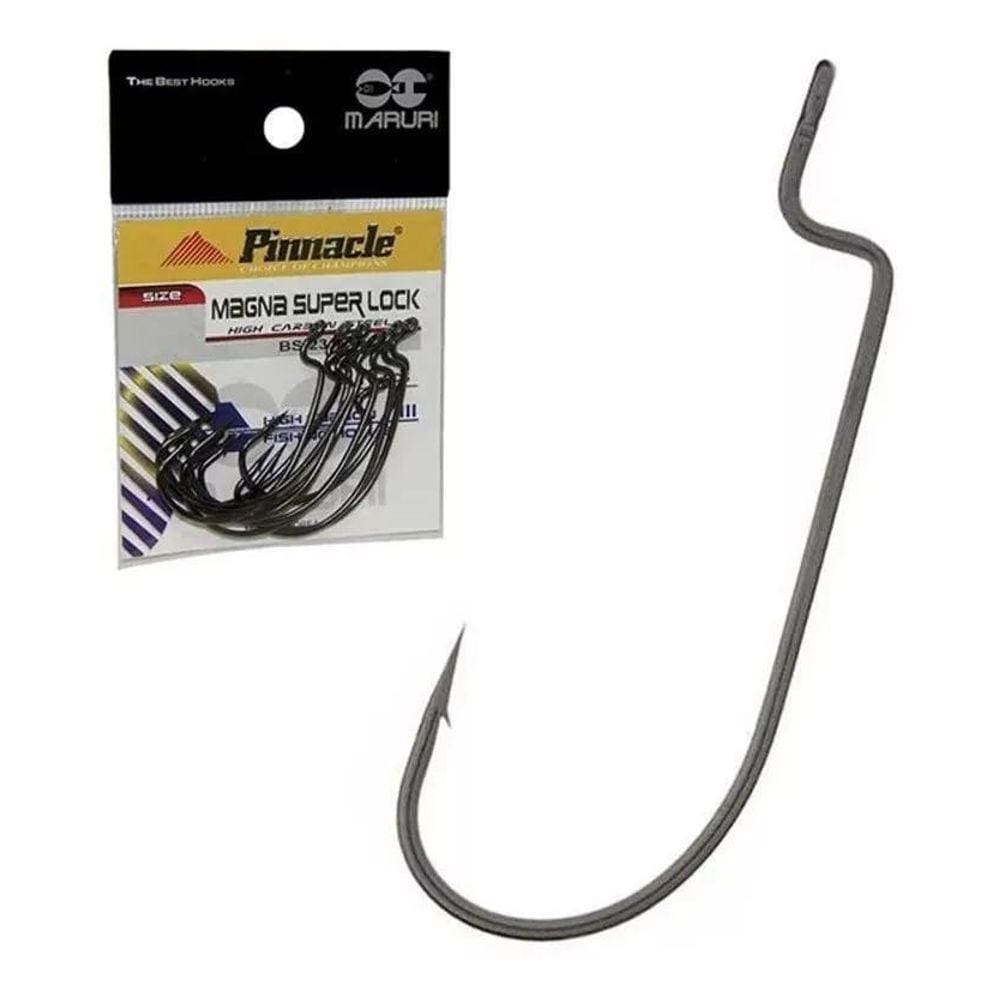 Anzol Pinnacle Magna Super Lock 6/0 Com 10 Maruri