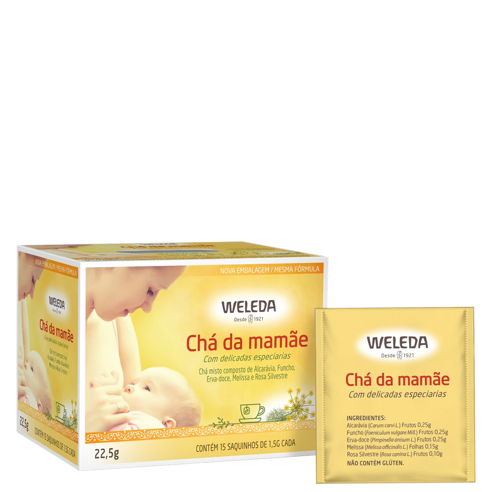 Weleda Chá da Mamãe - Sachê de Chá 15x1,5g