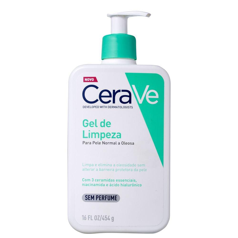 CeraVe Foaming Cleanser - Gel de Limpeza Facial 454g