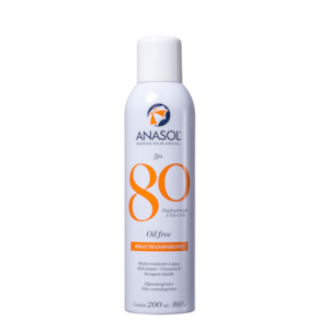 Anasol Protetor Solar Spray Transparente FPS 80 - 200ml