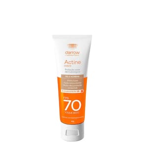 Darrow Actine Colors FPS70 Pele Morena - Protetor Solar 40g